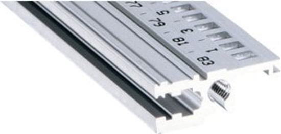 Picture of SCHROFF Szyna pozioma SCHROFF, przednia, typ L-OD, lekka, bez wargi, 84 KM