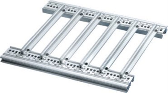 Picture of SCHROFF Szyna prowadzca SCHROFF do cikich pytek PCB, bardzo wytrzymaa, aluminiowa, 160 mm, szeroko rowka 2,5 mm, srebrna