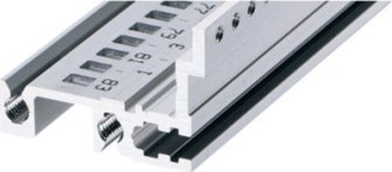Picture of SCHROFF Tylna szyna pozioma SCHROFF, typ H-MZ, do duych obcie, z szyn Z, 84 KM