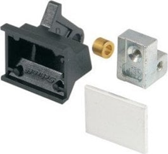 Picture of SCHROFF Uchwyt SCHROFF w ksztacie trapezu, typ 1, górny, czarny