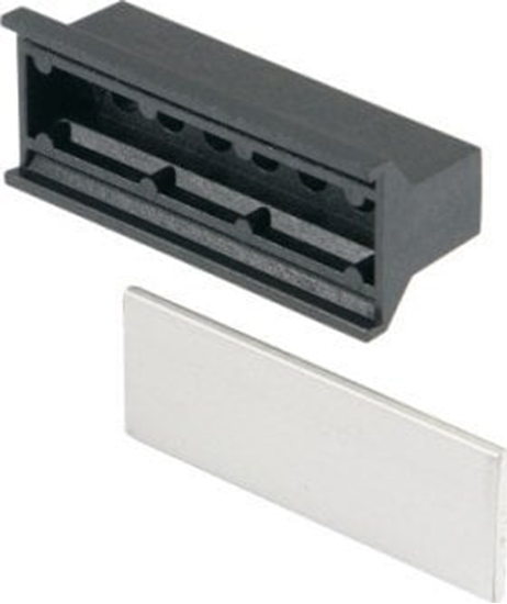 Picture of SCHROFF Uchwyt z tworzywa sztucznego SCHROFF trapezowy czarny, 7 KM