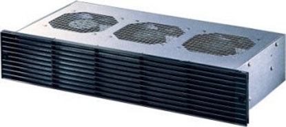 Picture of SCHROFF Wentylator wycigowy SCHROFF 19, 2 U, osiowy, 230 VAC, gboko blatu roboczego 160 mm, 445 - 530 mh