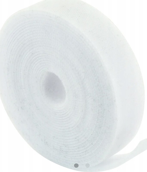 Picture of Schwaiger Schwaiger Klettbandrolle 300x12x2mm weiß