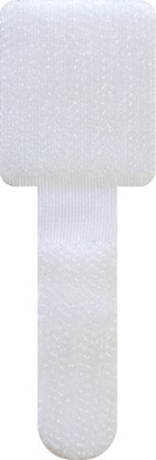 Picture of Schwaiger Schwaiger Klett-Wandclip 90x12x2mm weiß    10Stück