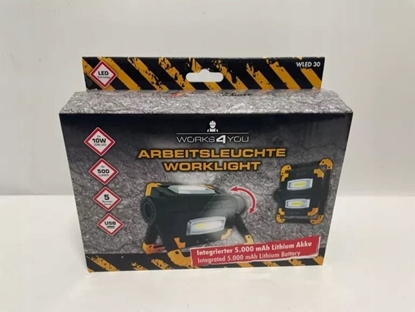 Picture of Schwaiger Schwaiger LED Multifunktionsstrahler 2x500Lm        schw/gel