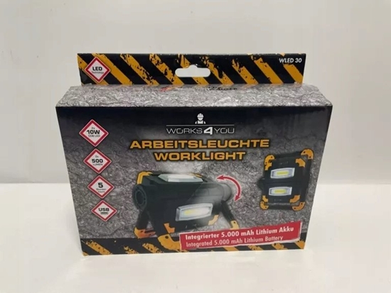 Picture of Schwaiger Schwaiger LED Multifunktionsstrahler 2x500Lm        schw/gel