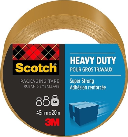 Picture of Scotch Tama pakowa SCOTCH® Heavy Duty, 48mm x 20.3m, 1szt., brzowa