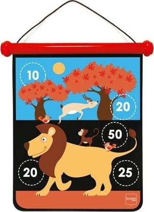 Attēls no Scratch Scratch, Rzutki magnetyczne Safari, rozmiar M