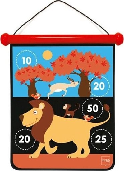 Picture of Scratch Scratch, Rzutki magnetyczne Safari, rozmiar M