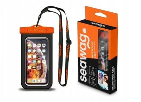 Picture of Seawag Element Proof Case - wodoodporne etui do telefonu (black/orange)
