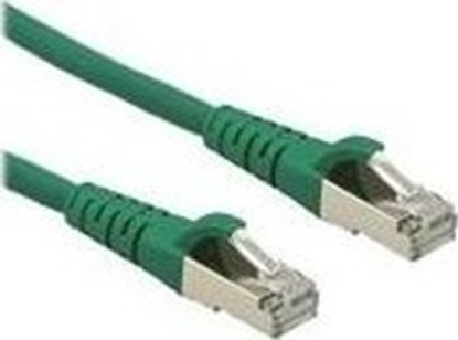 Picture of Secomp Secomp Roline - Patch- Cable - RJ- 45 (M) to RJ- 45 (M) - 1,5m - SFTP, PiMF - CAT 6a - green (21.15.2834)