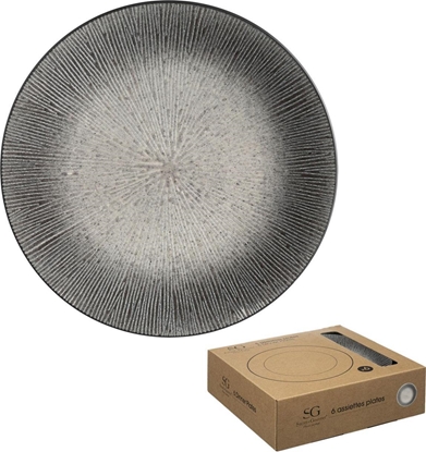 Attēls no Secret de Gourmet Komplet 6 talerzy obiadowych Vasel 27 cm