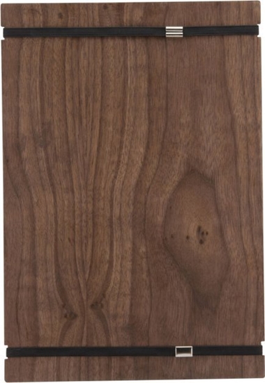 Picture of Securit Menu Kortholder A4 Securit viser 1 A4 side med elastik Valnød,10 stk/krt