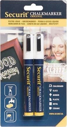 Picture of Securit Securit BL-SMA510-WT, 2 pc(s), White, Black, White, Blue, White, 6 mm, Ceramic, Glass, Metal, Plastic