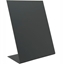 Attēls no Securit® L-shaped A5 acrylic table sign in matte black - set of 3 pieces.