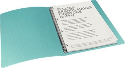 Picture of Segregator Esselte Colour 4-ringowy A4 25mm niebieski (626247)