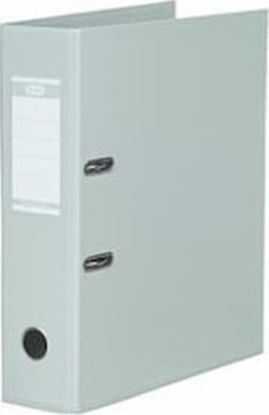 Picture of Segregator Hamelin ELBA Ordner "Strong Line", A4, Rückenbreite: 80 mm, grau PP-Kunststoffbezug, stabiler Kantenschutz durch doppelte PP - 1 Stück (100400536)