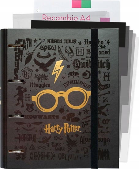 Picture of Segregator Harry Potter Harry Potter - Segregator A4 z kartkami (4 ringi, gumka)