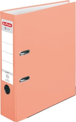 Picture of Segregator Herlitz dwigniowy A4 80mm róowy (SG88HR)