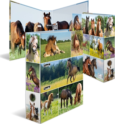 Picture of Segregator Herma HERMA Ordner A4 Pferdewiese