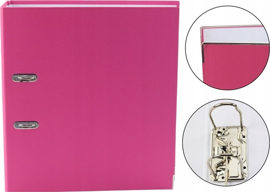 Picture of Segregator LeanToys Segregator Na Dokumenty A4/75mm Róowy LEAN Toys