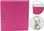 Attēls no Segregator LeanToys Segregator Na Dokumenty A4/75mm Róowy LEAN Toys