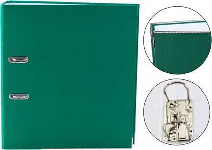 Attēls no Segregator LeanToys Segregator Na Dokumenty A4/75mm Zielony