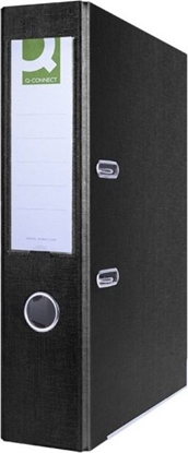 Attēls no Segregator Q-Connect Hero 2-ringowy A4 75mm czarny (KF15995)