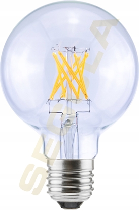 Picture of Segula LED Globe 80 przezroczysty E27 6,5W 2700K ciemnialny