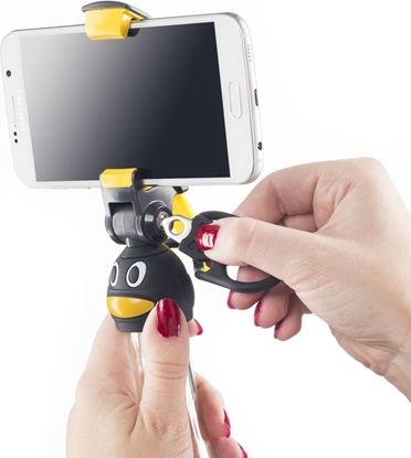 Picture of Selfie stick Mantona Bottle Selfie Mount Pinguin (21236)