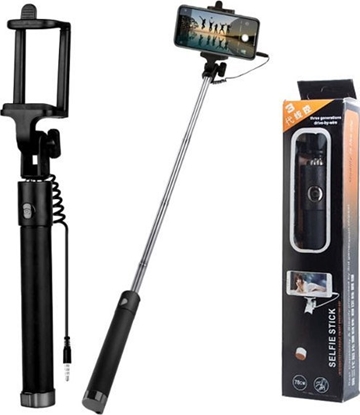 Attēls no Selfie stick Vega ECOBOX* STATYW SELFIE STICK Z KABLEM UCHWYT MONOPOD