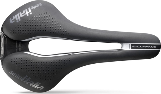 Picture of Selle Italia Siodo SELLE ITALIA FLITE BOOST ENDURANCE SUPERFLOW S (id match - S3) TI 316 Tube 7, fibra-tek, czarne (NEW)