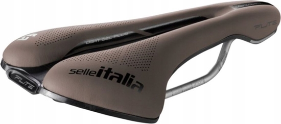 Picture of Selle Italia Siodo SELLE ITALIA FLITE BOOST GRAVEL TI316, Superflow L (id match - L3), TI 316 Rail, Fibra-Tek, Light Gel, 232g, Brzowe (NEW)