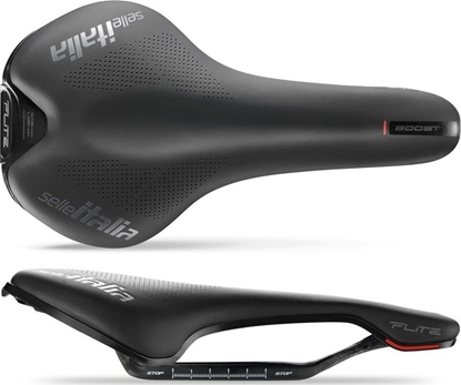 Изображение Selle Italia Siodo SELLE ITALIA FLITE BOOST KIT CARBONIO S (id match - S1) carbon +10mm 7x9, fibra-tek, czarne (DWZ)