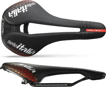 Изображение Selle Italia Siodo SELLE ITALIA FLITE Boost PRO TEAM Kit Carbonio Superflow L3, Carbon Rail 7x9 mm + 10mm, Fibra-Tek, 170g, Czarne (NEW)