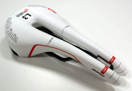 Picture of Selle Italia Siodo SELLE ITALIA NOVUS SUPERFLOW ENDURANCE MANGANESE (id match - L3) manganese tube 7, biae, testowe zestaw SIT-0000000000153 (NEW)