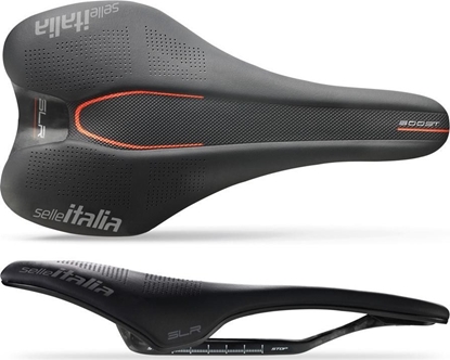 Изображение Selle Italia Siodo SELLE ITALIA SLR BOOST KIT CARBONIO L (id match - L1) carbon +10mm 7x9, fibra-tek, czarne (DWZ)