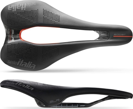 Изображение Selle Italia Siodo SELLE ITALIA SLR BOOST KIT CARBONIO SUPERFLOW S (id match S3), Carbon Rail+10mm, Fibra-Tek, 122g (NEW)