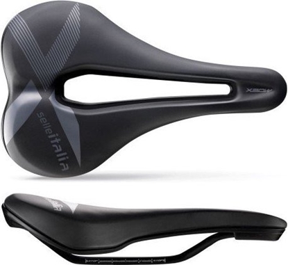 Attēls no Selle Italia Siodo SELLE ITALIA X-BOW SUPERFLOW S (id match S3), FeC Alloy Rail, Soft-Tek, 346g (NEW)
