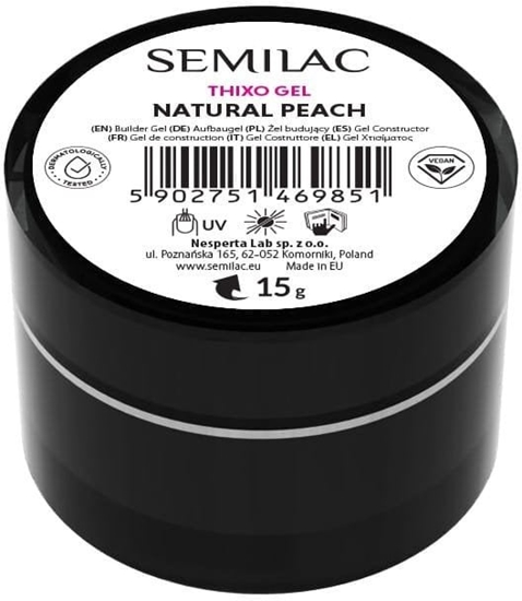 Picture of SEMILAC el budujcy Thixo Gel - Natural Peach 15 g
