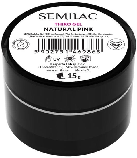 Picture of SEMILAC el budujcy Thixo Gel - Natural Pink 15 g