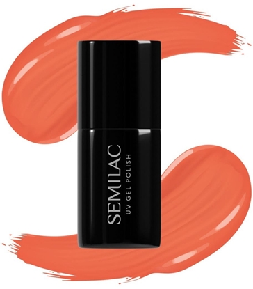 Picture of SEMILAC Lakier hybrydowy Bittersweet Orange 934  7 ml