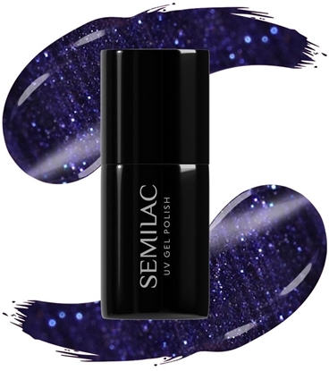 Attēls no SEMILAC Lakier hybrydowy Midnight Fever 937  7 ml