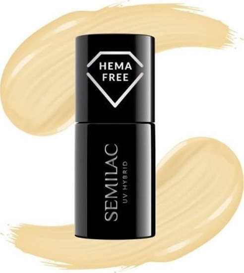 Picture of Semilac SEMILAC Lakier hybrydowy 589 Yellow Petunia 7ml