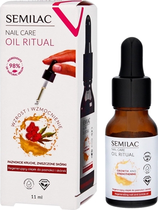 Attēls no Semilac SEMILAC Nail Care Oil Ritual Regenerujcy Olejek do paznokci i skórek 11ml