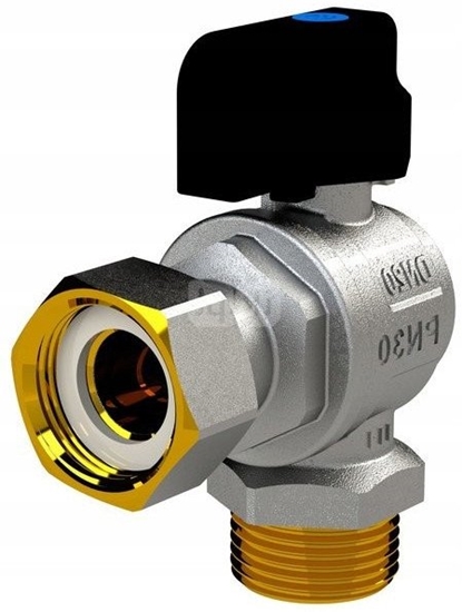Picture of SENA VA30 Zawór kulowy ktowy do kotów 1/2 GZ x 1/2 RN pokr. motylk. 