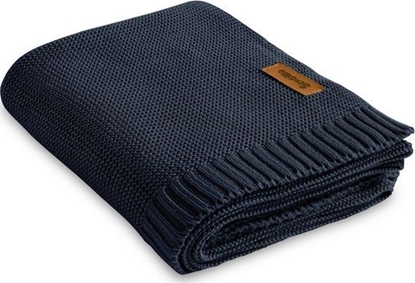 Attēls no Sensillo KOCYK BAMBUSOWO-BAWENIANY 80X100 CM GRANATOWY