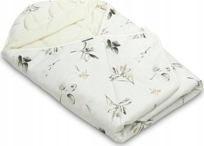 Изображение Sensillo OTULACZ DO FOTELIKA VELVET XL OLIWKA KREMOWY