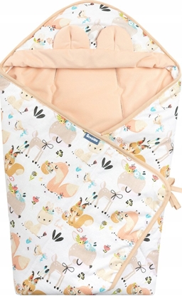 Изображение Sensillo OTULACZ DO FOTELIKA VELVET XL PIKNIK BRZOSKWINIOWY