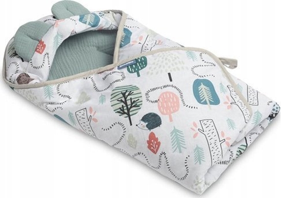 Изображение Sensillo OTULACZ MULINOWY DO FOTELIKA - JEE SZMARAGDOWY